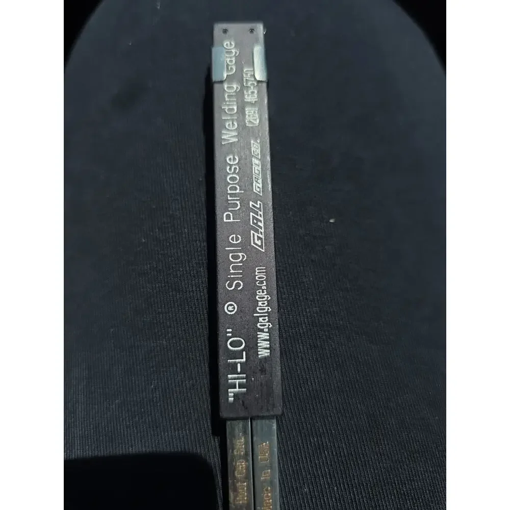 G.A.L. Gage Co. Hi-Lo Pro Single Purpose Welding Gauge USA